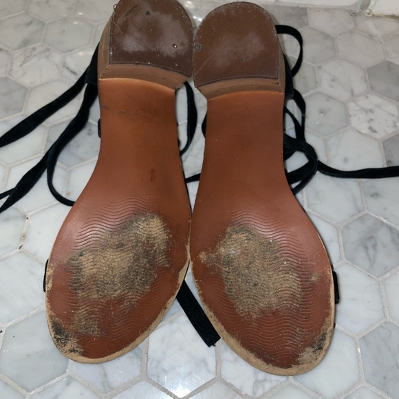 Steve Madden Black Heels with Strappy Design - Picture 3 of 5